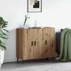 vidaXL Sideboard Artisan Oak 90 x 34 x 80 cm Engineered Wood
