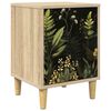 vidaXL Bedside Cabinet RHENEN Sonoma Oak 36 x 33 x 50 cm
