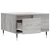 vidaXL Coffee Table Grey Sonoma 55x55x36.5 cm Engineered Wood