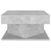 vidaXL Coffee Table Concrete Grey 57x57x30 cm Engineered Wood