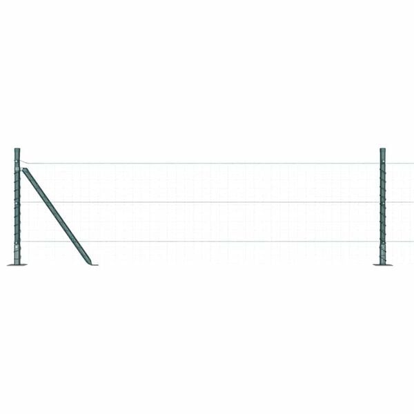 vidaXL Fence Post 26 pcs Grey 3.2 x 3.2 x 70 cm