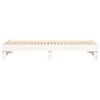 vidaXL Pull-out Day Bed without Mattress White 2x(80x200) cm