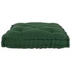 vidaXL Pallet Sofa Cushion Green Fabric