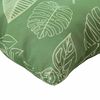 vidaXL Scatter Pillows 4 pcs Leaf Pattern 60 x 60 cm Polyester Farbic