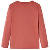 Kids' T-shirt with Long Sleeves Henna 128