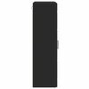 vidaXL Wall-mounted Cabinet Black 55 x 29 x 100 cm Engineered Wood