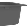 vidaXL Kitchen Sink Grey 76 x 48 x 30 cm Granite