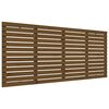 vidaXL Wall Headboard Honey Brown 166x3x91.5 cm Solid Wood Pine