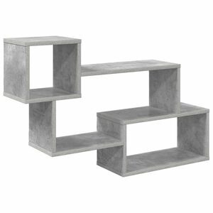 vidaXL Floating Shelf Wall-Mounted Concrete Grey 87 x 20 x 55 cm