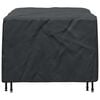 vidaXL Furniture Cover Plain Black 100 x 100 x 70 cm 210D