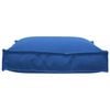 vidaXL Pallet Cushion for suitable for Seat Royal blue 70 x 70 x 12 cm