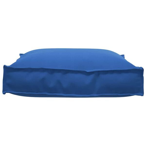 vidaXL Pallet Cushion for suitable for Seat Royal blue 70 x 70 x 12 cm