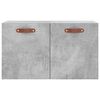 vidaXL Wall Cabinet Concrete Grey 60x36.5x35 cm Engineered Wood