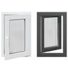 vidaXL Basement Window Internal Colour White RISOR 50 x 75 cm