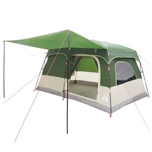 vidaXL Family Tent 8-Person Green Polyester