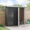 vidaXL Garden Sheds Anthracite 203.5 x 73 x 200 cm Metal
