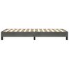 vidaXL Box Spring Bed Frame Dark Grey Single Velvet (UK/IE/FI/NO only)