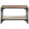 vidaXL Coffee Table 60x60x35 cm Solid Reclaimed Wood