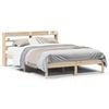 vidaXL Bed Frame without Mattress 140x200 cm Solid Wood Pine