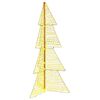 vidaXL Christmas Tree with 160 LEDs Warm White 150 cm PET