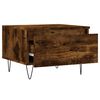 vidaXL Coffee Tables 2 pcs Smoked Oak 50x46x35 cm Engineered Wood