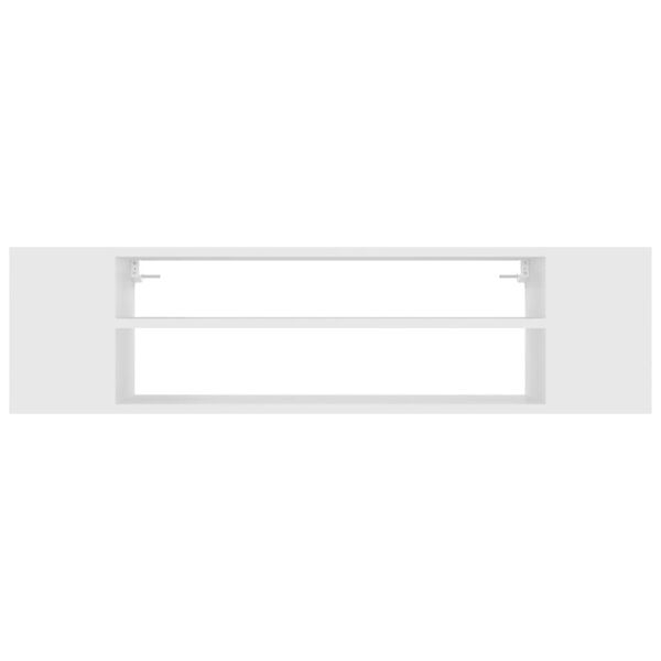 vidaXL Hanging TV Cabinet White 100x30x26.5 cm Engineered Wood