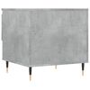 vidaXL Coffee Table Concrete Grey 50x46x50 cm Engineered Wood