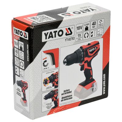 YATO Drill Driver without Battery 18V 40Nm