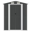 vidaXL Garden Shed Anthracite 192x606x223 cm Galvanised Steel