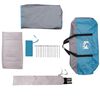 vidaXL Family Tent Igloo 6-Person Blue Waterproof