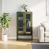 vidaXL Highboard Olive Green 68x39x123 cm Steel