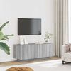 vidaXL TV Cabinet Grey Sonoma 100x35x40 cm Engineered Wood