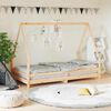 vidaXL Kids Bed Frame 90x190 cm Solid Wood Pine