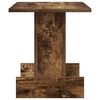 vidaXL End Table Smoked Oak 35.5 x 35 x 40 cm Engineered Wood