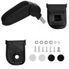 vidaXL Car Armrest for RENAULT CLIO LHD MK4 (2013) Black 15x35x(30-47) cm ABS