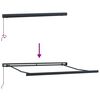 vidaXL Retractable Awning White 300 x 250 cm Fabric and Metal