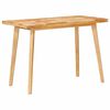 vidaXL Dinning Table Natural 100 x 55 x 75 cm Solid Mango Wood