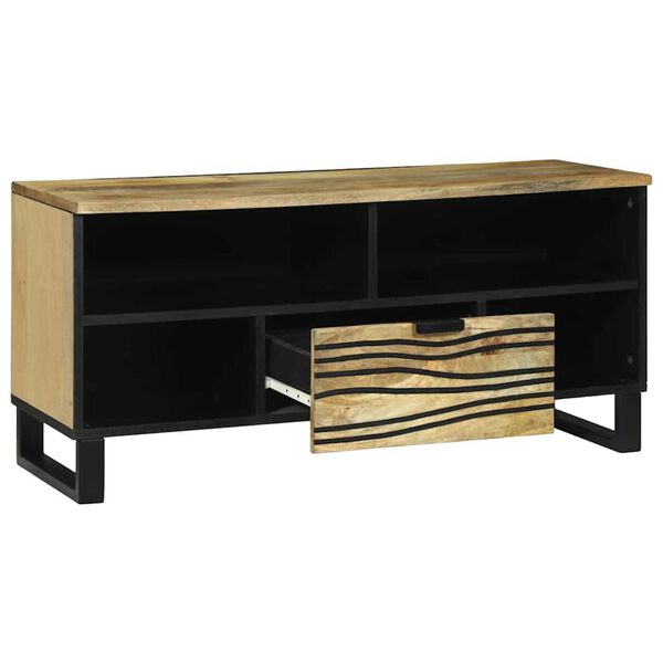vidaXL TV Units with Drawer Brown 105 x 33 x 46 cm Engineered wood