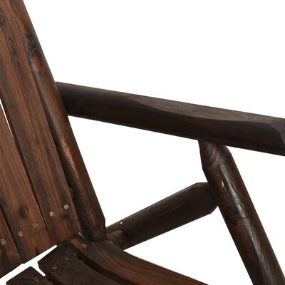 vidaXL Garden Rocking Chair 69x96x101 cm Solid Wood Spruce