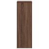 vidaXL Plant Stand Brown Oak 33x33x100 cm Engineered Wood