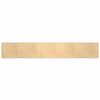 vidaXL Rug Rectangular Light Natural 80x1000 cm Bamboo