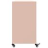 vidaXL Sideboard Pink 100.5x39x72 cm Steel