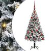 vidaXL Artificial Christmas Tree White 120 cm
