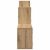 vidaXL Wall Shelf Artisian Oak 167.5x18x68 cm Engineered Wood