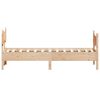 vidaXL Bed Frame without Mattress 90x190 cm Single Solid Wood Pine
