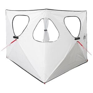 vidaXL Hunting Tent White Blackout 145 x 145 x 150 cm