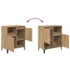 vidaXL Sideboards 3 pcs Artisan Oak 60 x 35 x 70 cm Engineered Wood