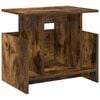 vidaXL TV Stand 50 x 35 x 45 cm Smoked Oak Engineered Wood