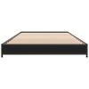 vidaXL Bed Frame without Mattress Black 90x190 cm Single