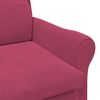 vidaXL Armchair Wine red 76 x 94 x 102 cm Velvet